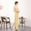 Y2K Vintage Streetwear Cheongsam Summer Casual Dress