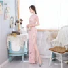 Y2K Vintage Streetwear Cheongsam Summer Casual Dress