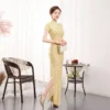 Y2K Vintage Streetwear Cheongsam Summer Casual Dress